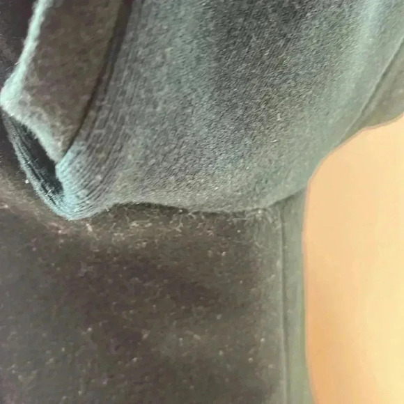 [S]  Miss Sixty Women's Zip Front Wool Blend Green Military Pea Coat - Picture 10 of 12